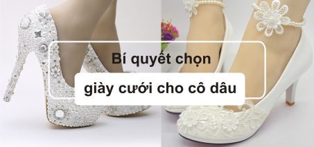Bí quyết chọ giày cưới cho cô dâu