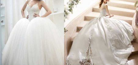 váy cưới xòe bồng