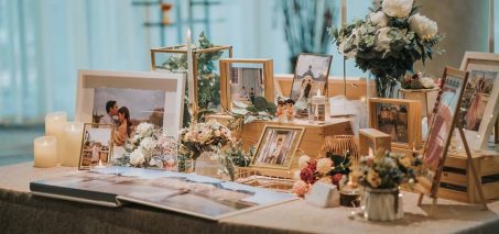 bàn gallery đám cưới