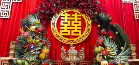 bàn thờ gia tiên đám cưới